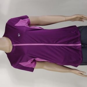 Women's Pearl Izumi Select XL purple fully zippered Riding shirt